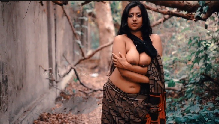 Pedha Sollu Nude Model Photoshoot Telugu Outdoor Porn