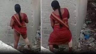 Factory pani chese aunty ucha pose mms